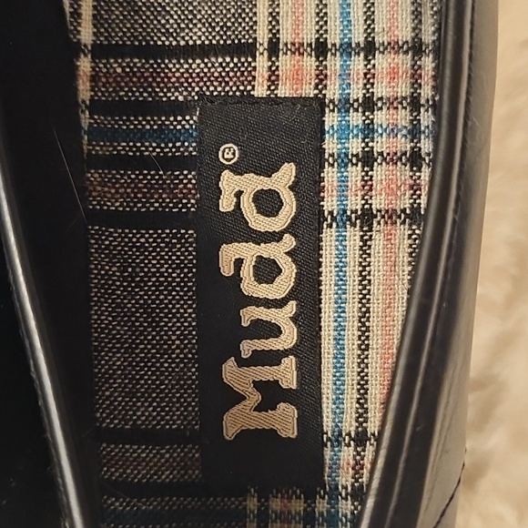 Mudd Winger Black Oxford Loafers Square Toe Womens 6.5 Y2K Academia TikTok Trend - Picture 3 of 8